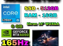 Acer NITRO NL16 RTX i5 13Gen 4050 6 GB Gaming 