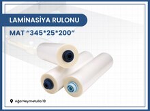Laminasiya rulonu mat 345x25x200