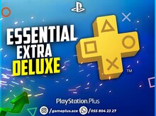 PlayStation Plus Essential, EXTRA, DELUXE