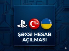 Playstation hesab açılması