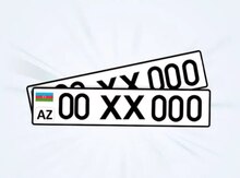 Avtomobil qeydiyyat nişanı - 99-QN-088 