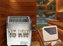 Sauna üçün elektrik sobası 15 kw