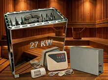 Sauna üçün elektrik sobası 27 kw