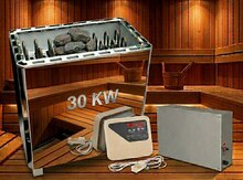 Sauna üçün elektrik sobası 30 kw