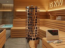 Sauna üçün silindir elektrik sobası 15 kw