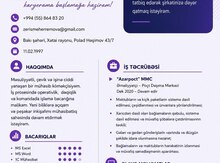 Mühasib köməkçisi işi axtarıram