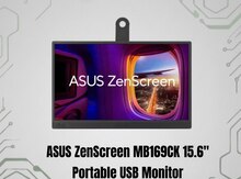 Asus ZenScreen MB169CK 15.6" Portable USB Monitor
