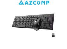 Meetion C4120 Little qara simsiz klaviatura və mouse dəsti
