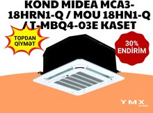 Kondisioner MIDEA MCA3-18HRN1-Q / MOU18HN1-Q / T-MBQ4-03E Kaset