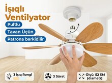Patrona bağlanan işıqlı qəhvəyi sərinkeş "52 sm"