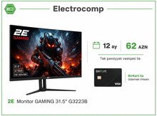 2E Monitor GAMING 31.5" G3223B