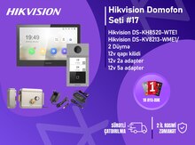 Hikvision DS-KH8520 + DS-KV8213 — domofon seti 17