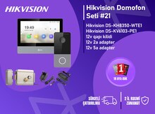 Hikvision DS-KH8350 + DS-KV6103 — Domofon Seti 21