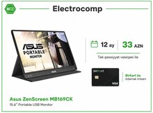 Asus ZenScreen MB169CK 15.6" Portable USB Monitor