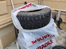 Offroad Petlas şinləri 315/75 R16 M/T (35" lik təkər) + R16 dəmir disklər + Spacer 25 mm