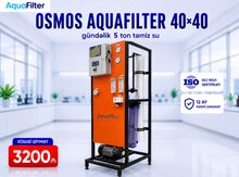Əks osmos sistemi Aquafilter 5ton/gün