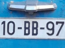 Avtomobil qeydiyyat nişanı - 10-BB-977