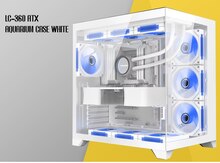 Gaming case LC-360 Atx Aquarium Case (White)