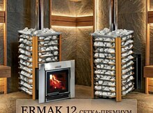Sauna üçün odun sobası ERMAK 12