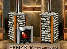 Sauna üçün odun sobası ERMAK 36