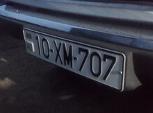 Avtomobil qeydiyyat nişanı - 10-XM-707
