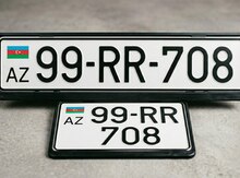 Avtomobil qeydiyyat nişanı - 99-RR-708
