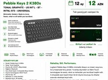 Keyboard Logitech Pebble Keys 2 K380s