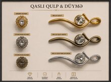 Qaşlı qulp, metal qulp, mebel qulpu