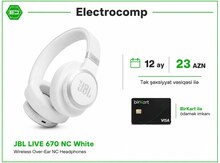 Qulaqlıq JBL LIVE 670 NC White