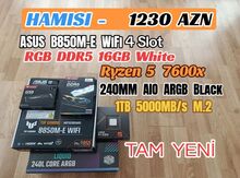 ASUS TUF B850M-E WiFi 4Slot