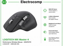 LOGITECH MX Master 4 Performance Wireless Mouse – Graphite