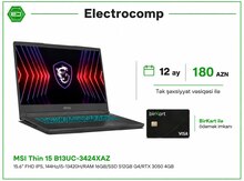 MSI Thin 15 B13UC-3424XAZ