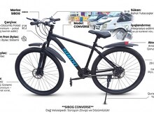 SIBOG CONVERSE 29 düym dağ velosipedi
