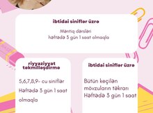 İbtidai sinif hazırlığı