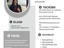 Resepşn işi axtarıram