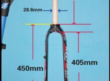 MOSSO Rigid alüminium velosiped maşası