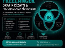 Qrafik dizayner işi axtarıram