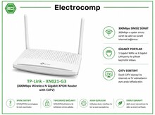 TP-Link - XN021-G3 (300Mbps Wireless N Gigabit XPON Router with CATV)