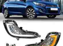 Hyundai Accent 2011-2017 Dumannı Led