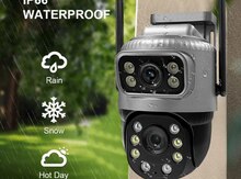 Wifi PTZ360° çöl 2 kamerası 8MP/4K+64GB