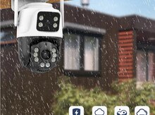 WiFi PTZ360° çöl 2 kamerası 8MP/4K+64GB