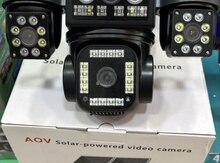 4G Solar günəṣ paneli 4 kamera 12MP/4K+64gb
