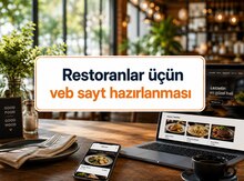 Restoranlar üçün veb sayt hazırlanması