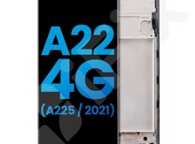 Ekran Samsung A22 4G (A225F) çərçivədə OLED