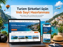 Turizm şirkətləri üçün veb sayt hazırlanması
