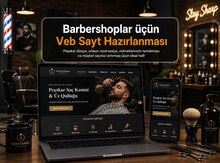 Barbershoplar üçün veb sayt hazırlanması