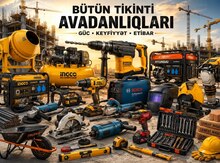 Tikinti avadanlıqlarının təmiri