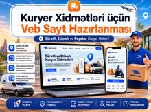 Kuryer xidmətləri üçün veb sayt hazırlanması