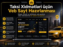 Taksi xidmətləri üçün veb sayt hazırlanması
