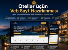Otellər üçün veb sayt hazırlanması